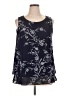 Unbranded Black Sleeveless Blouse Size XL - photo 1
