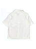Zara Kids Solid Ivory Short Sleeve Button-Down Shirt Size 8 - 9 - photo 2