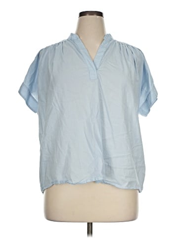 Universal Thread Short Sleeve Blouse (view 1)