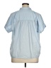 Universal Thread 100% Cotton Blue Short Sleeve Blouse Size XL - photo 2