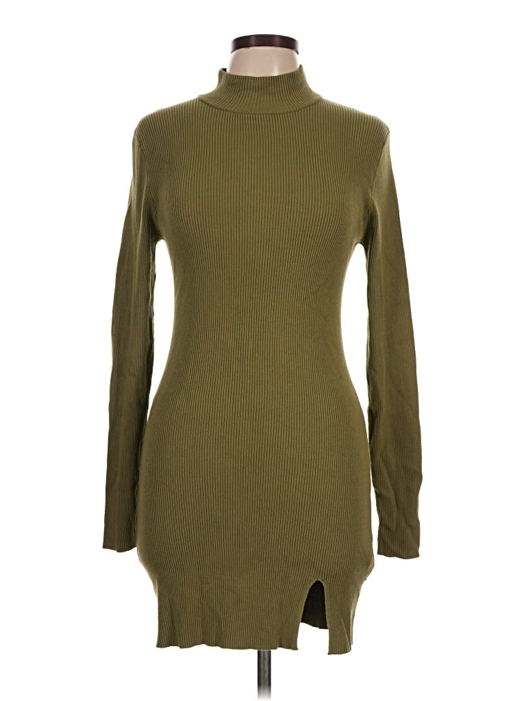 Pre-owned Forever 21 Casual Dress In Green