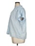 Universal Thread 100% Cotton Blue Short Sleeve Blouse Size XL - photo 5