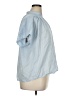 Universal Thread 100% Cotton Blue Short Sleeve Blouse Size XL - photo 4