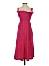 Unbranded Solid Pink Casual Dress Size S - photo 2