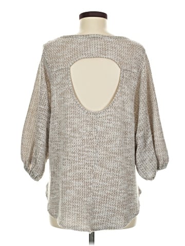 Peach Love Pullover Sweater (view 2)