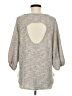 Peach Love Metallic Silver Pullover Sweater Size M (estimated) - photo 2