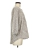 Peach Love Metallic Silver Pullover Sweater Size M (estimated) - photo 4