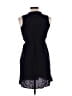 Unbranded Solid Black Casual Dress Size M - photo 2