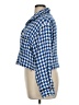 Zara Houndstooth Blue Jacket Size XL - photo 5