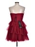 BCBGMAXAZRIA 100% Polyester Red Cocktail Dress Size 12 - photo 2