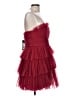 BCBGMAXAZRIA 100% Polyester Red Cocktail Dress Size 12 - photo 4