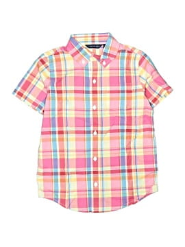 Janie And Jack Short Sleeve Button Down Shirt