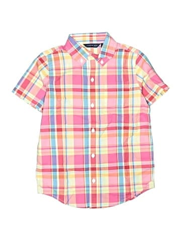 Janie and Jack Short Sleeve Button-Down Shirt (view 1)
