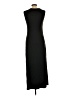 Cider Solid Black Cocktail Dress Size L - photo 2