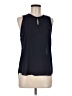 Violet & Claire 100% Polyester Black Sleeveless Blouse Size M - photo 1