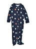 Carter's Print Blue Long Sleeve Onesie 6-9 MO / 9 MO - photo 1