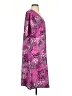 Unbranded 100% Polyester Print Pink Casual Dress Size XXS - photo 4