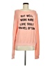Wildfox Print Pink Sweatshirt Size Med (2 or M) - photo 1