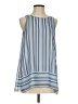 Max Studio 100% Polyester Blue Sleeveless Blouse Size XS - photo 1