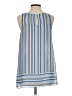 Max Studio 100% Polyester Blue Sleeveless Blouse Size XS - photo 2