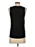 Ann Taylor 100% Rayon Solid Black Sleeveless Top Size S (petite) - photo 2