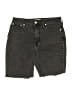 Madewell Black Denim Shorts Size 30 waist - photo 1
