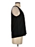 Ann Taylor 100% Rayon Solid Black Sleeveless Top Size S (petite) - photo 4