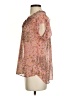 Chenault 100% Polyester Pink Short Sleeve Blouse Size S - photo 5