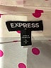 Express Outlet 100% Polyester Polka Dots Pink Long Sleeve Blouse Size S - photo 7