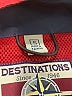 Destinations 100% Polyester Red Track Jacket Size S - photo 6