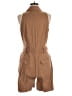 Banana Republic Solid Brown Romper Size 8 - photo 2