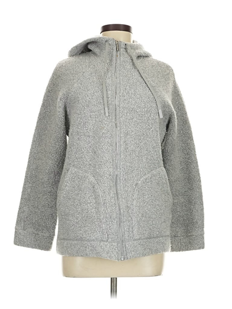 Pre-owned Lululemon Athletica Coat In Gray