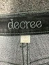 Decree Solid Black Jeggings Size 16 - photo 7