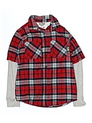 OshKosh B'gosh Long Sleeve Button-Down Shirt (view 1)