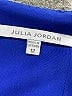 Julia Jordan 100% Polyester Solid Blue Cocktail Dress Size 12 - photo 7