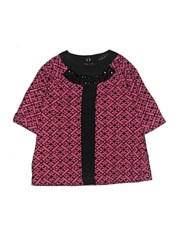 Nicole Miller Short Sleeve Blouse (view 1)