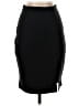 Express Tricot Solid Black Formal Skirt Size XS - photo 1