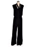 MICHAEL Michael Kors 100% Polyester Solid Black Jumpsuit Size M - photo 1