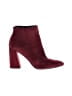 Stuart Weitzman Burgundy Ankle Boots Size 7 1/2 - photo 1