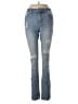BLUE SPICE Hearts Blue Jeans Size 3 - photo 1