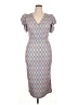Shein Print Blue Cocktail Dress Size XL - photo 1