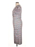 Shein Print Blue Cocktail Dress Size XL - photo 5