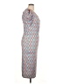 Shein Print Blue Cocktail Dress Size XL - photo 4