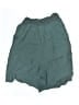 Eileen Fisher Solid Green Shorts Size M - photo 2
