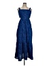 Rewind 100% Polyester Paisley Blue Cocktail Dress Size XL - photo 1