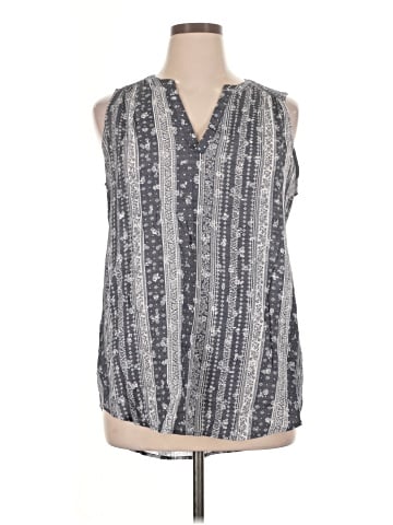 Como Blu Sleeveless Blouse (view 1)