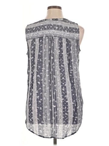 Como Blu Sleeveless Blouse (view 2)