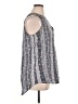 Como Blu Gray Sleeveless Blouse Size 0X - photo 4