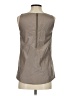 J.Crew 100% Polyester Gray Sleeveless Blouse Size 0 - photo 2