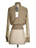 Bailey 44 Metallic Gold Long Sleeve Blouse Size XS - photo 2